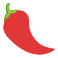 Mini chili pepper replica