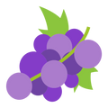 Mini grapes replica