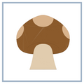 Mini mushroom replica