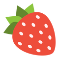 Mini strawberry replica