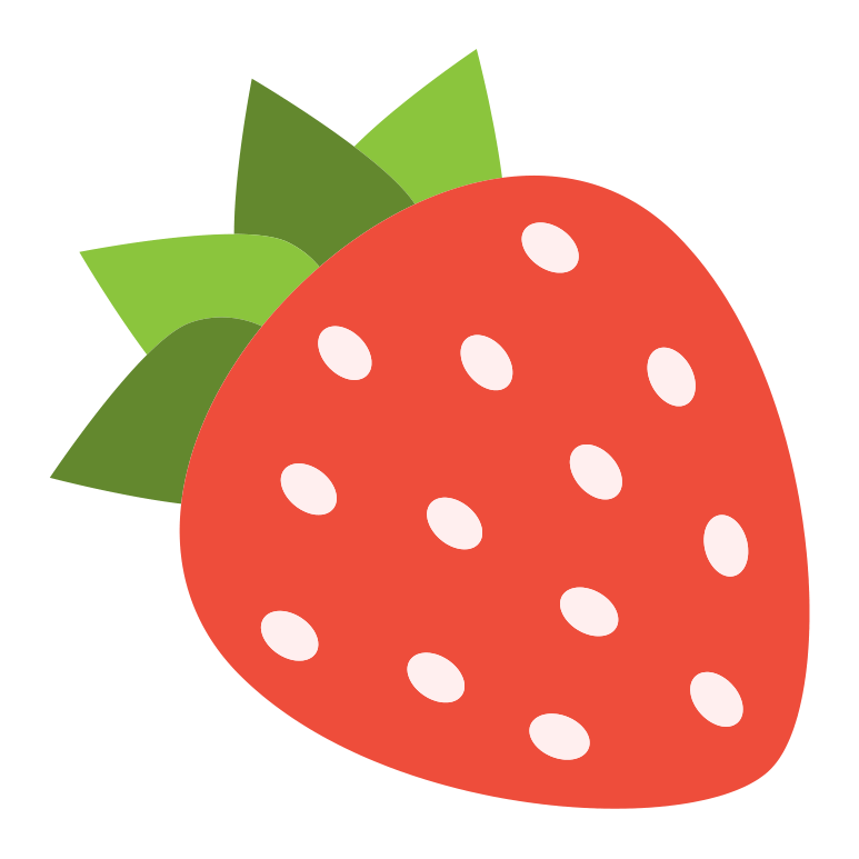 Mini strawberry replica