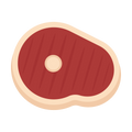 Mini steak replica